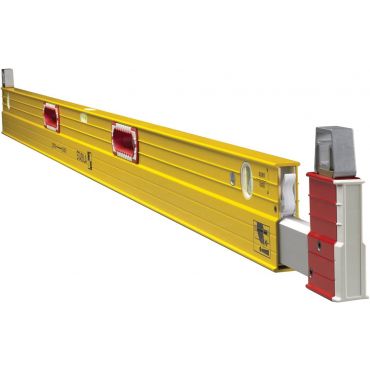 Stabila 35712 Extendable 7 to 12 foot Plate to Plate Level, Yellow