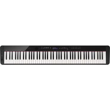 Casio PX-S3000BK 88 Weighted Key Digital Piano w/Cleaning Cloth and Sustain Ped