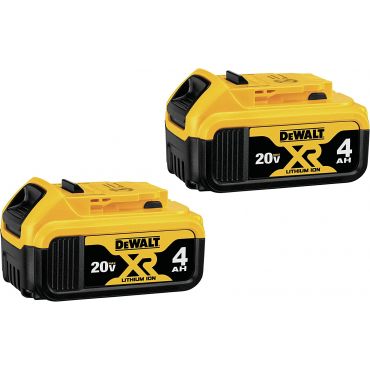 Dewalt DCB204 20V Max Premium XR Li-Ion Battery Pack 2-Pack
