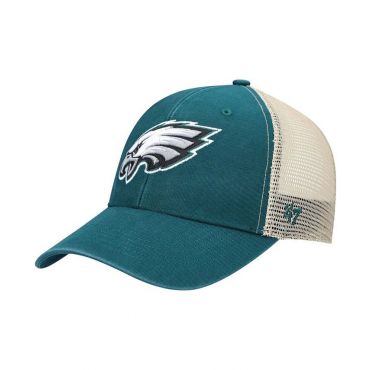 47 Brand Philadelphia Eagles Flagship MVP Snapback Cap, Midnight Green