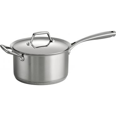 Tramontina 4 Qt Covered Sauce Pan 3.8 L - Ø20 cm, Stainless Steel
