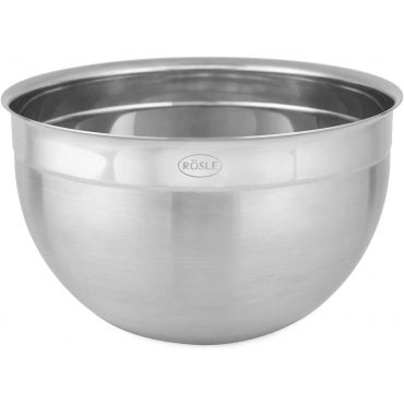 Rosle 3.3-Quart Deep Bowl, 7.9" diameter, Stainless Steel