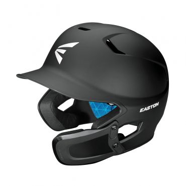 Easton Z5 2.0 Baseball Batting Helmet with Universal Jaw Guard, Matte Black, Junior