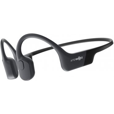 AfterShokz Aeropex Open-Ear Wireless Bone Conduction Headphones, Cosmic Black