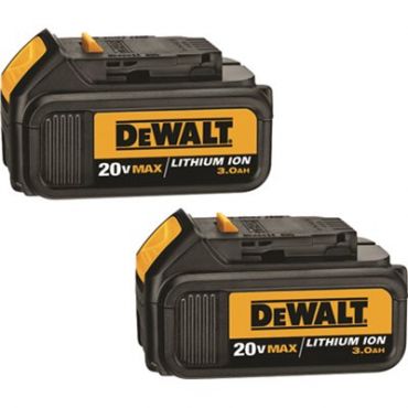 DEWALT 20V MAX Battery, Premium 3.0Ah Double Pack DCB200 -  2 PACK