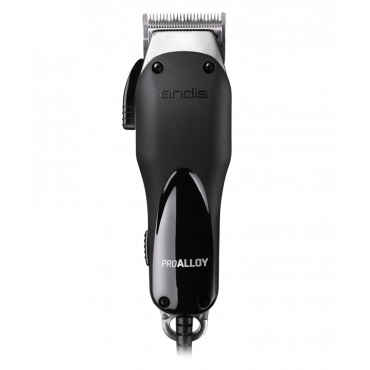 Andis 69100 ProAlloy Adjustable Blade Clipper, Whisper Quiet Performance, Extreme Temperature Reduction, Black/Chrome