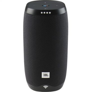 JBL Link 10 Far-field Voice-activated portable waterproof speaker w/ 5 hours of playtime, Black