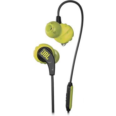 JBL Endurance Run In-Ear Wired Sport Headphone with Microphone and One Button Control, Yellow