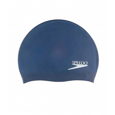 Speedo Silicone Swim Cap, Navy