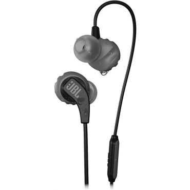 JBL Endurance Run In-Ear Wired Sport Headphone with Microphone and One Button Control, Black