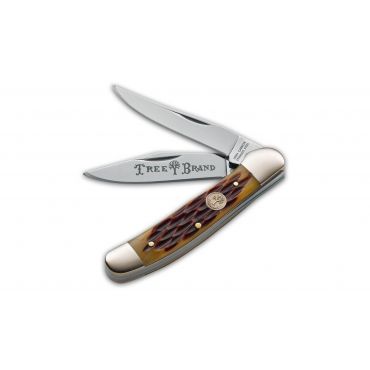 Boker TS Copperhead Pocket Knife with two blades, Brown