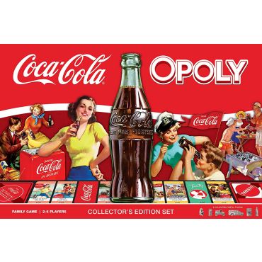 Masterpieces Coca Cola Checkers Board Game