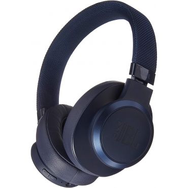 JBL Live 500BT Over-Ear Wireless Headphones with Voice Assistant, Blue