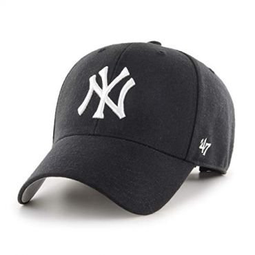 47 Brand MLB New York Yankees Clean Up Cap, Black