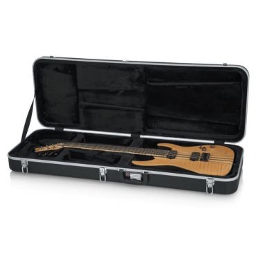 Gator Cases Deluxe Molded Case for Electric Guitars; Extra Long
