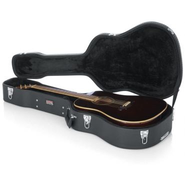 Gator Cases Deluxe Wood Case for Dreadnought Guitars