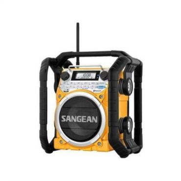 SANGEAN FM-RBDS / AM / Weather Alert / Bluetooth / Aux-in / USB Ultra Rugged Smart Rechargeable Digital Tuning Radio
