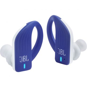 JBL Endureance Peak In-Ear Waterproof True Wireless Sport Headphone with Play/Pause/ Volume Touch Control and Auto switch On/OfF, Blue