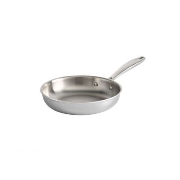 Tramontina 8-Inch Fry Pan Stainless Steel Try-Ply Clad