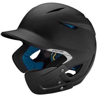 Easton PRO X Junior Baseball Batting Helmet with Jaw Guard Series, Right-Handed Batter, Black
