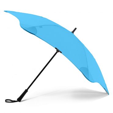 Blunt Classic Umbrella, Blue Color Smooth Black Easy-grip Handle