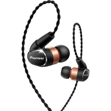 Pioneer Hi-Res In-Ear Headphones, Black / Copper