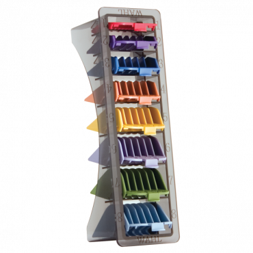 Wahl Professional WAH3170400 8 Color Coded Cutting Guides with Organizer