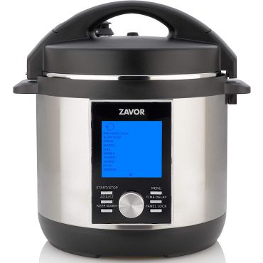 Zavor ZSELL01 Lux LCD Programmable Electric Multi-cooker, 4 Quart, Gray