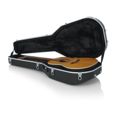 Gator Cases Deluxe ABS Case for Deep Contour and Mid-Depth Round-back Guitars
