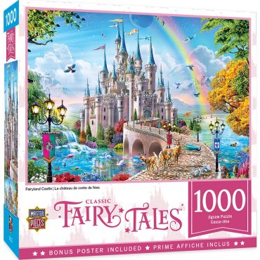 Masterpieces Fairyland Castle 1000 Piece Jigsaw Puzzle