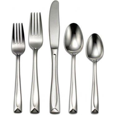 Oneida T837045A Lincoln 45-Piece Flatware Set, Service for 8