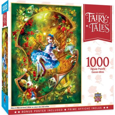 Masterpieces Alice in Wonderland 1000 Piece Jigsaw Puzzle