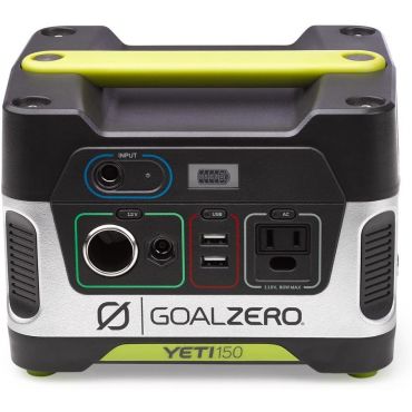 Goal Zero Yeti 150 110V Small Generator Alternative Portable Power Station with AC and USB Outputs