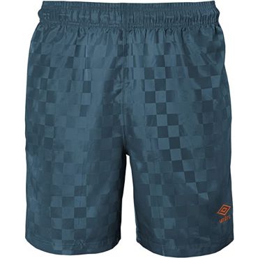 Umbro Men's Checkerboard Shorts, Stargazer