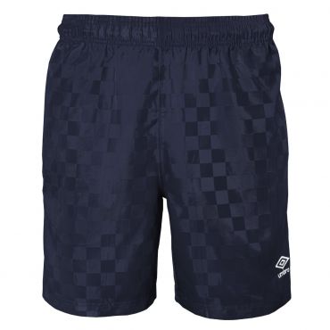 Umbro Men's Checkerboard Shorts, Navy