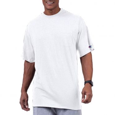 Champion Men's Big & Tall Classic T-Shirt, White