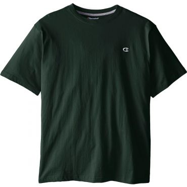 Champion Men's Big & Tall Classic T-Shirt, Dark Green