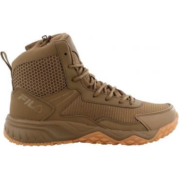 Fila Men's Chastizer Military and Tactical Boots, Medium, Warm Sand / Warm Sand / Gum