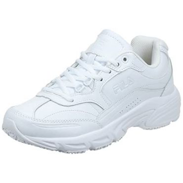 Fila Women's Memory Workshift Training Shoes, White / White / White