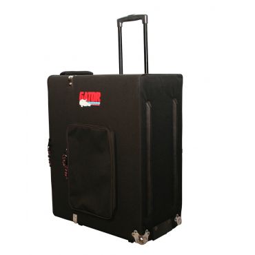 Gator Cases Cargo Case w/ Lift-Out Tray, Wheels, Retractable Handle; 12"X24"X30" Int.
