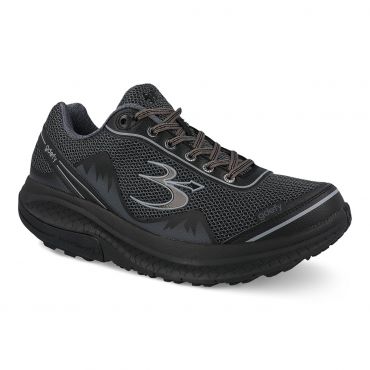 Gravity Defyer Proven Pain Relief Men's G-Defy Mighty Walking Shoes, Wide, Black