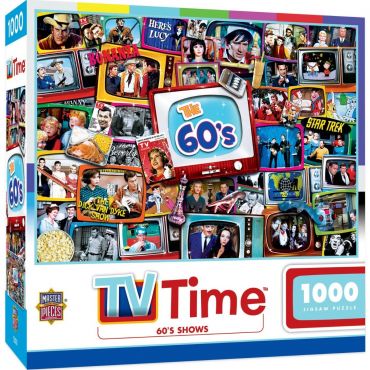 Masterpieces 1000 Piece Jigsaw Puzzle, TV Shows