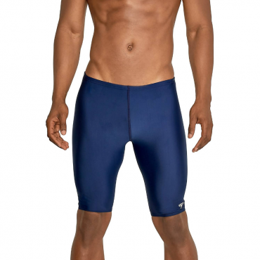 Speedo Men's Eco Prolt Swimsuit Jammer, Solid Team, Navy