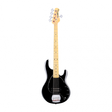 Sterling By Music Man 5 String Bass Guitar, Right, Black