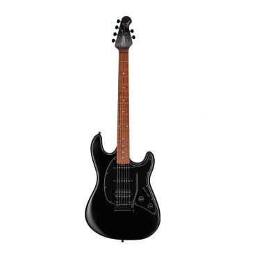 Sterling by Music Man Cutlass HSS Rosewood Fingerboard Electric Guitar, Stealth Black