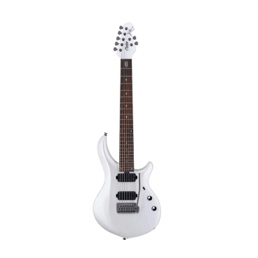 Sterling By Music Man John Petrucci Majesty 7-String Electric Guitar, Pearl White
