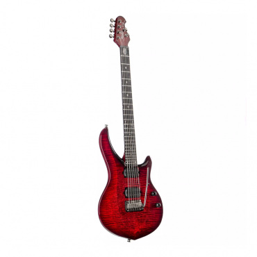 Sterling By Music Man John Petrucci Majesty with DiMarzio Pickups, Royal Red