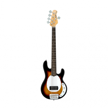 Sterling By Music Man Stingray5 Classic Classic 5-String 3-Tone Electric Bass Guitar, Sunburst