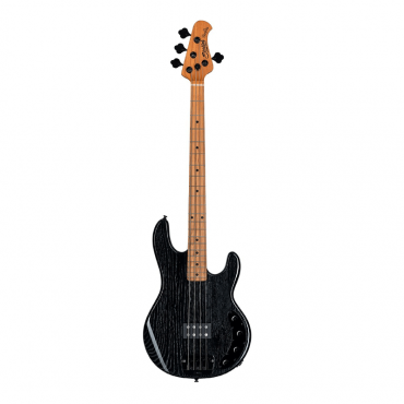 Sterling by Music Man StingRay Ray34 Ash Maple Fingerboard Electric Bass, Black