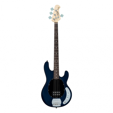 Sterling by Music Man StingRay Ray4 Bass Guitar, Trans Blue Satin